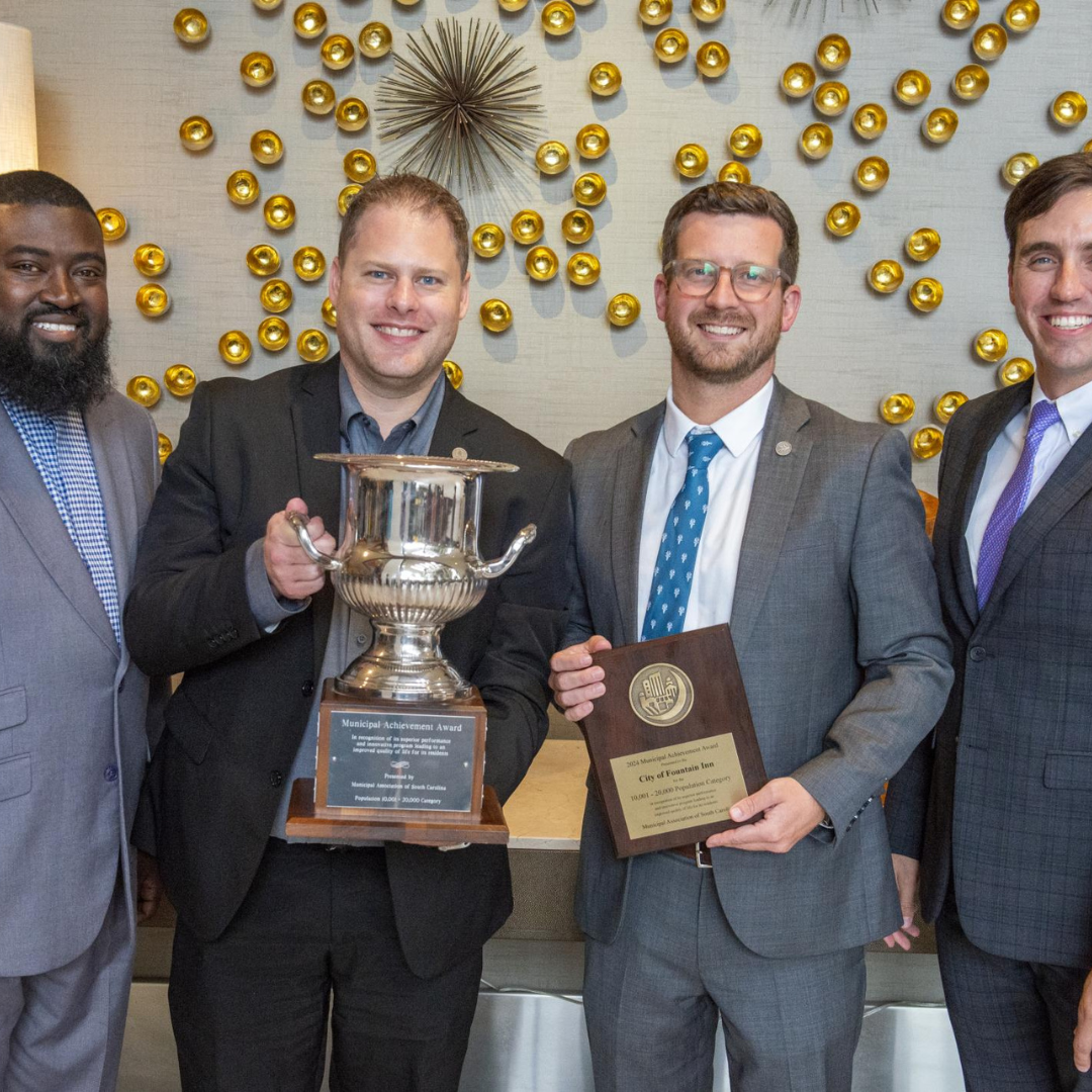 Accepting the MASC Achievement Award